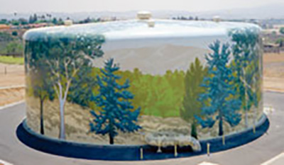 Yucaipa Water Tank, Yucaipa Valley, CA